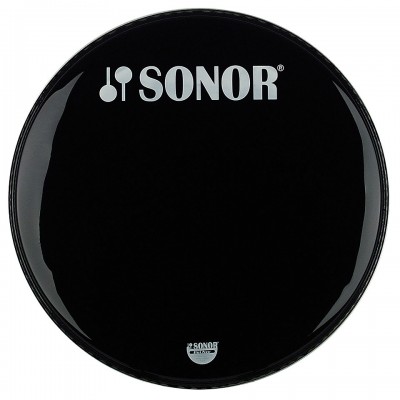 Remo 22'' Ebony Powerstroke 3 (Sonor Logo) Bass Drum